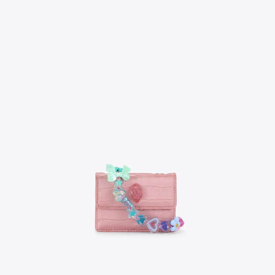MICRO KENSINGTON BEADS Pink Beaded Mini Bag by Kurt Geiger London
