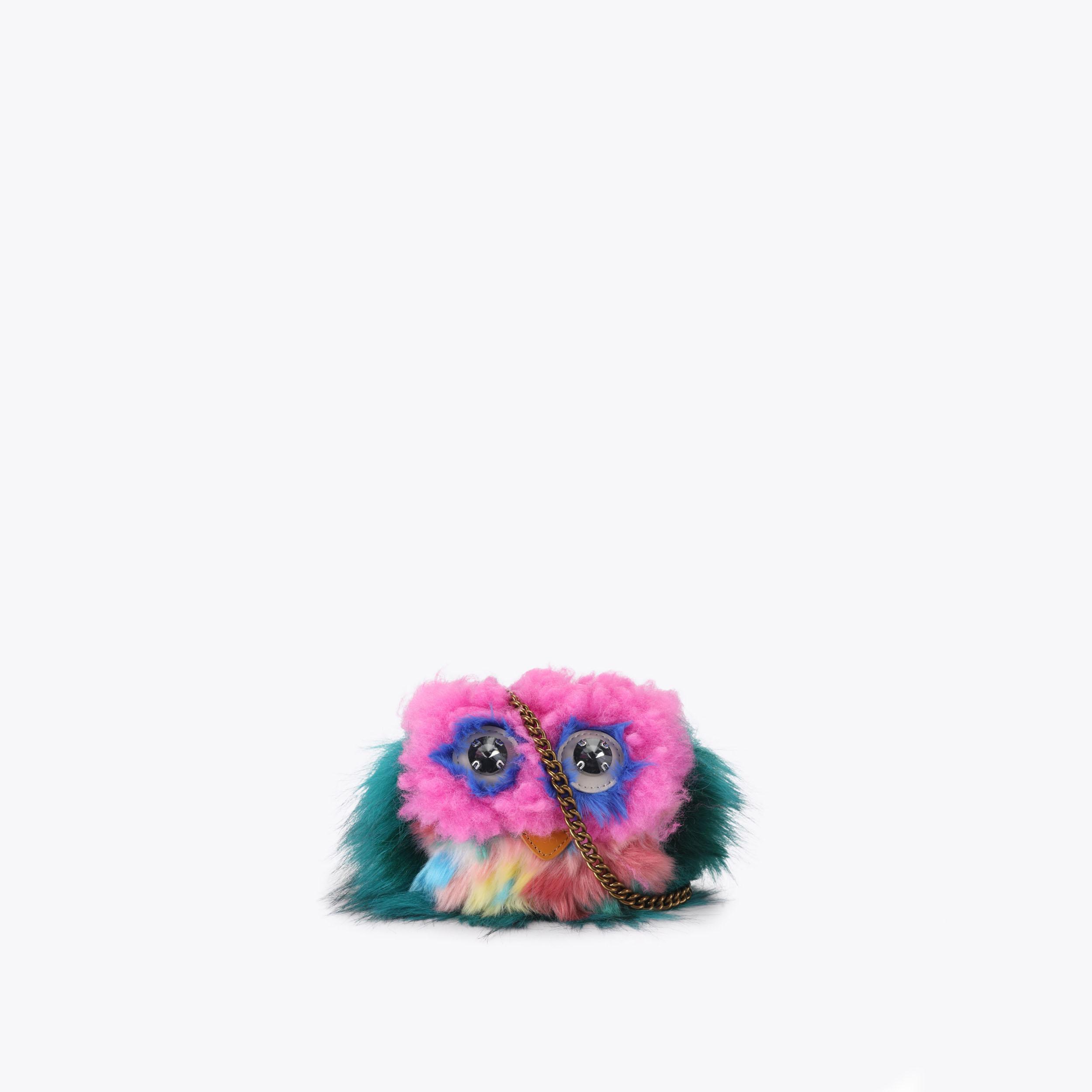 MICRO OXFORD MASCOT Mascot Faux Fur Micro Bag by Kurt Geiger London