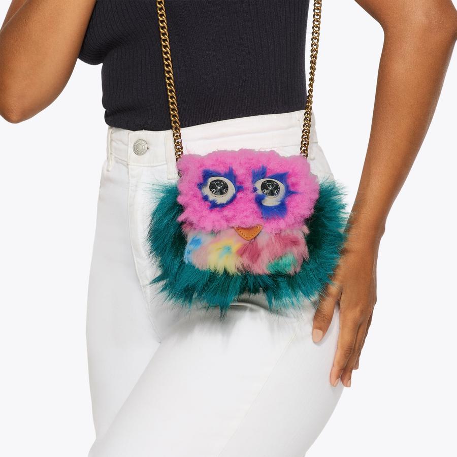 MICRO OXFORD MASCOT Mascot Faux Fur Micro Bag by Kurt Geiger London