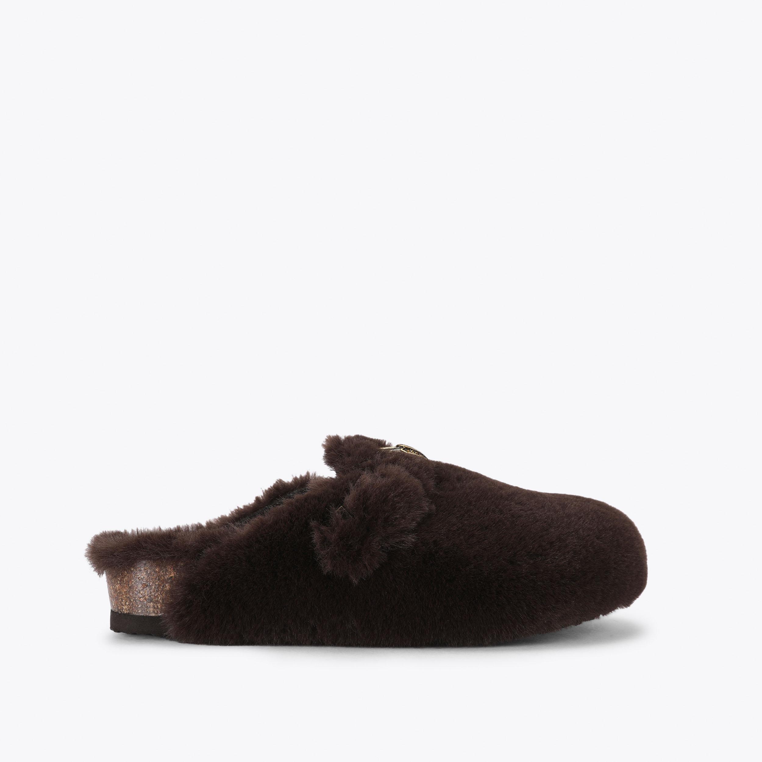 SNUG EAGLE MULE Brown Other Mule Heel by Kurt Geiger London