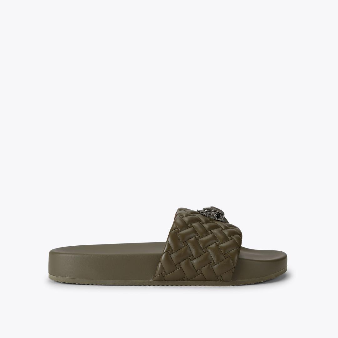 MEENA EAGLE 2 Khaki Sandal by Kurt Geiger London — Kurt Geiger London