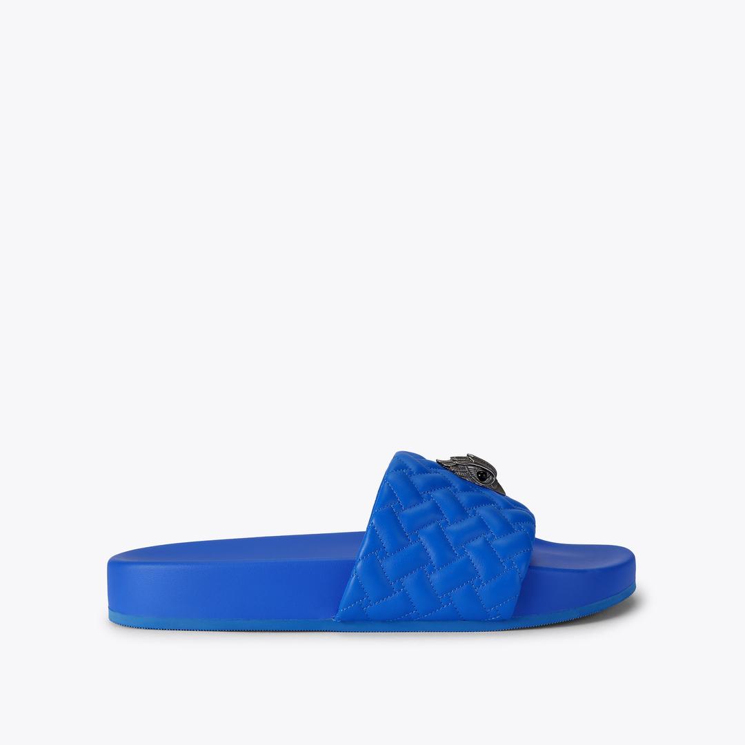 MEENA EAGLE 2 Blue Slip on Sandal by Kurt Geiger London — Kurt Geiger London