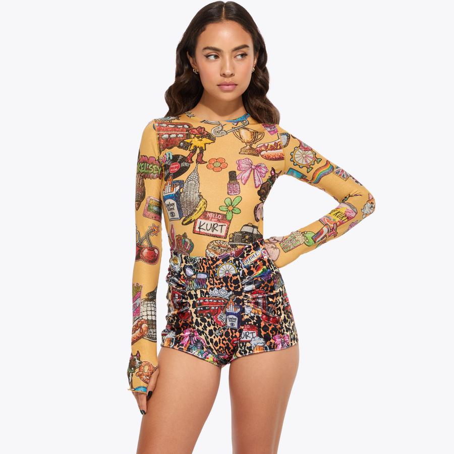 KR MICRO SHORTS Micro Shorts by Kurt Geiger London