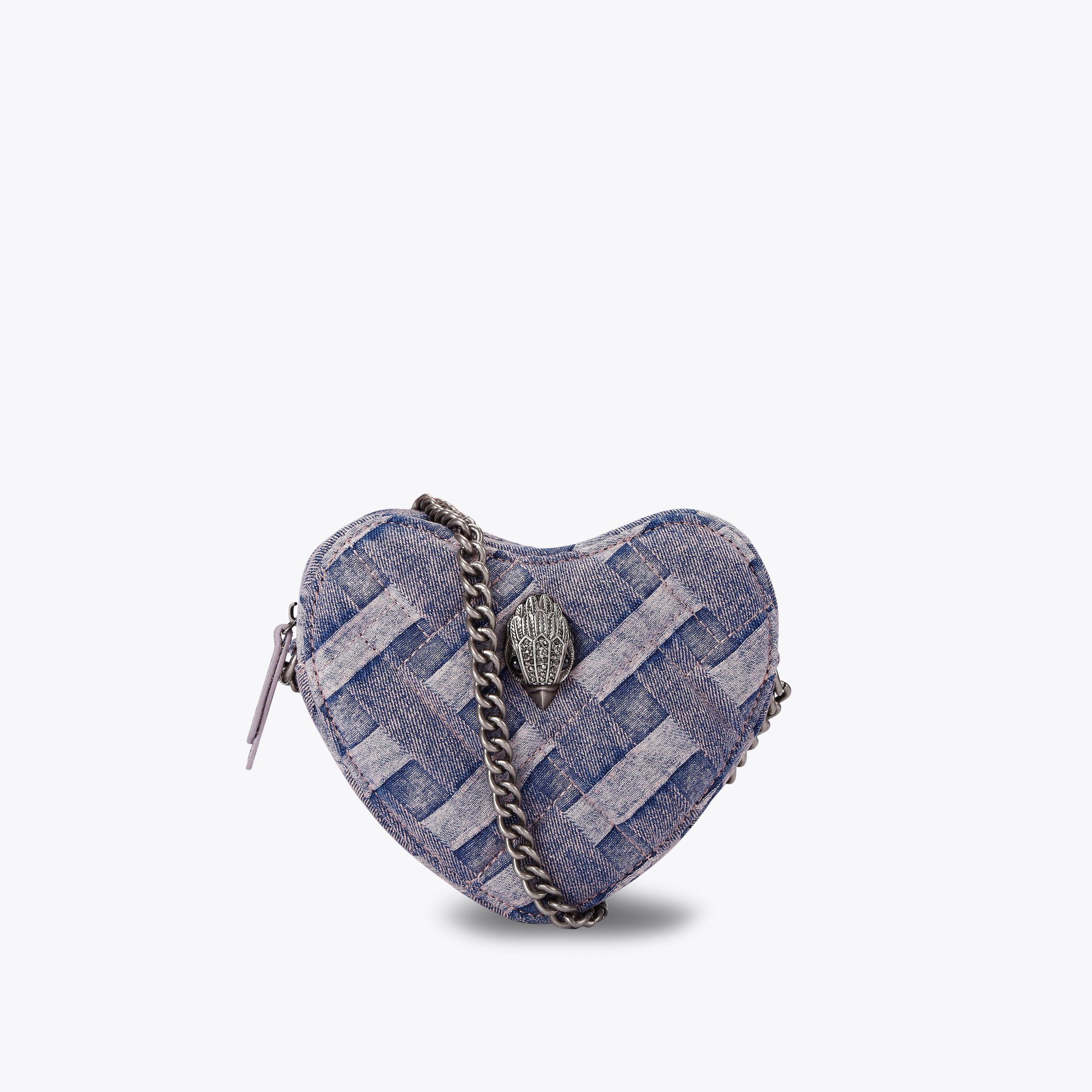 LG SOUTHBANK TOTE Metallic Weave Tote Purse by KURT GEIGER