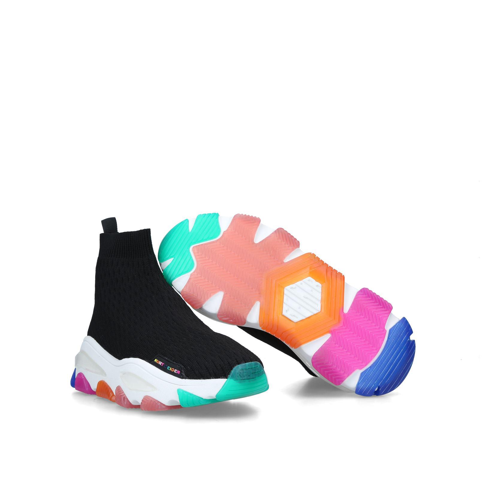 Sock Boots Kurt Geiger Sock Trainers Womens KURT GEIGER LONDON