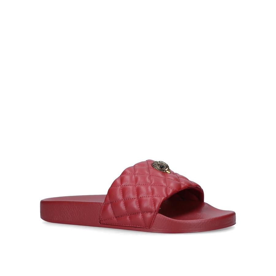 サンダル・ミュール   MEENA EAGLE SLIDE SANDALS MEENA EAGLE Blue Denim Slip On Sandal by KURT GEIGER LONDON