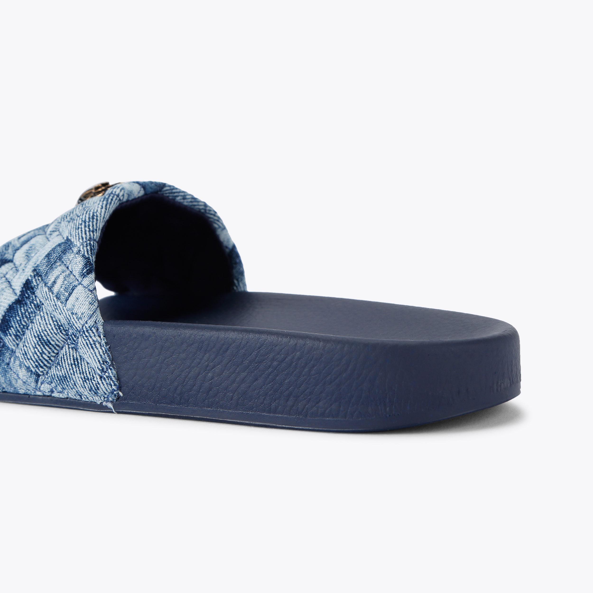 Kurt Geiger Vibrant Blue Slides Men main image 2
