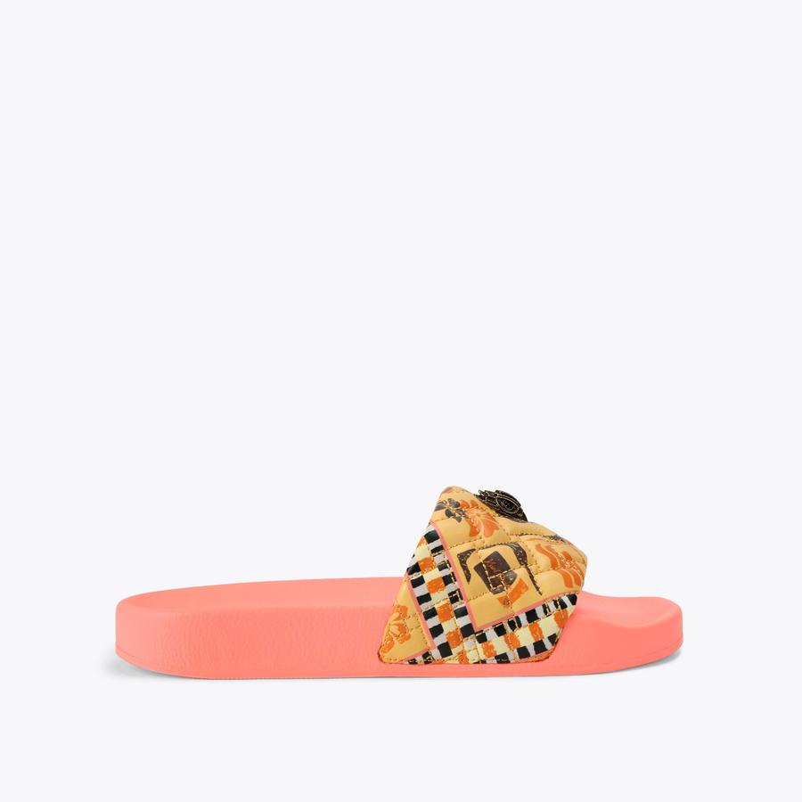 MEENA EAGLE Mustard Slip On Sandal by Kurt Geiger London