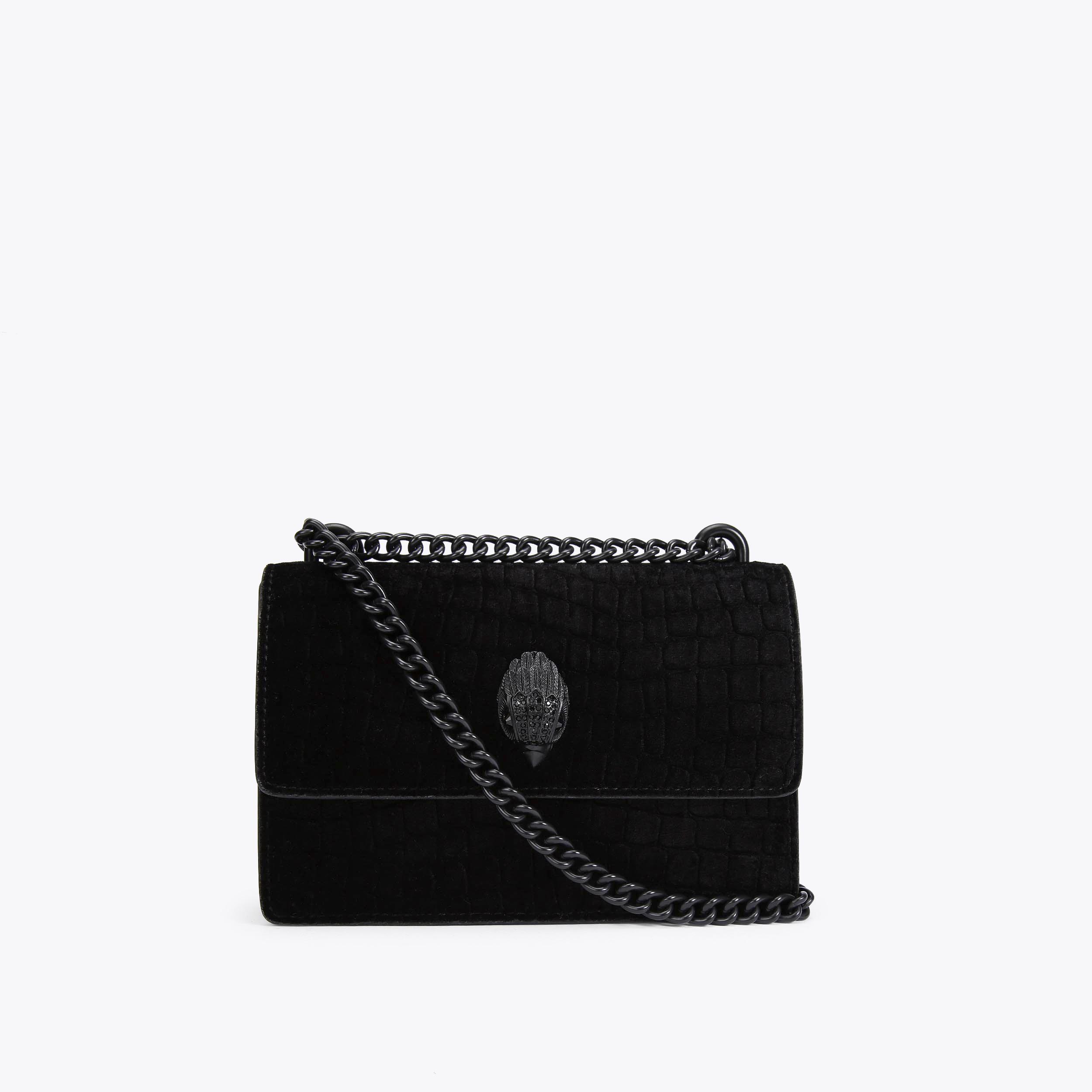 SHOREDITCH CROSS BODY Rust Croc Embossed Cross Body by KURT