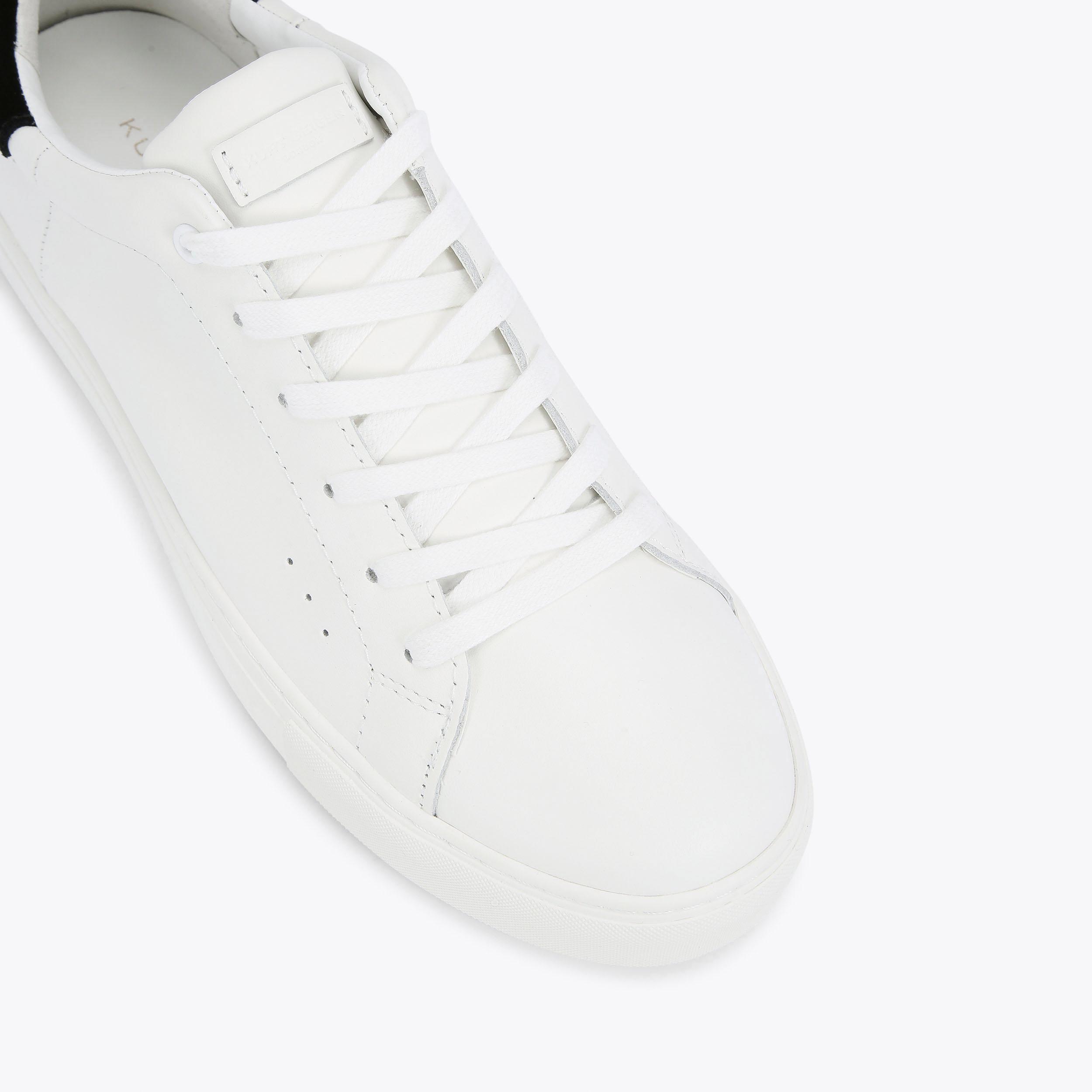 WHITE LEATHER LANEY MENS by KURT GEIGER LONDON