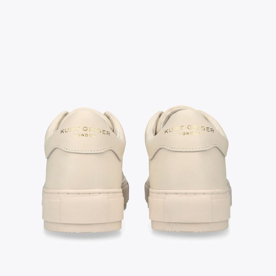 LANEY MENS Bone Leather Sneaker by KURT GEIGER LONDON