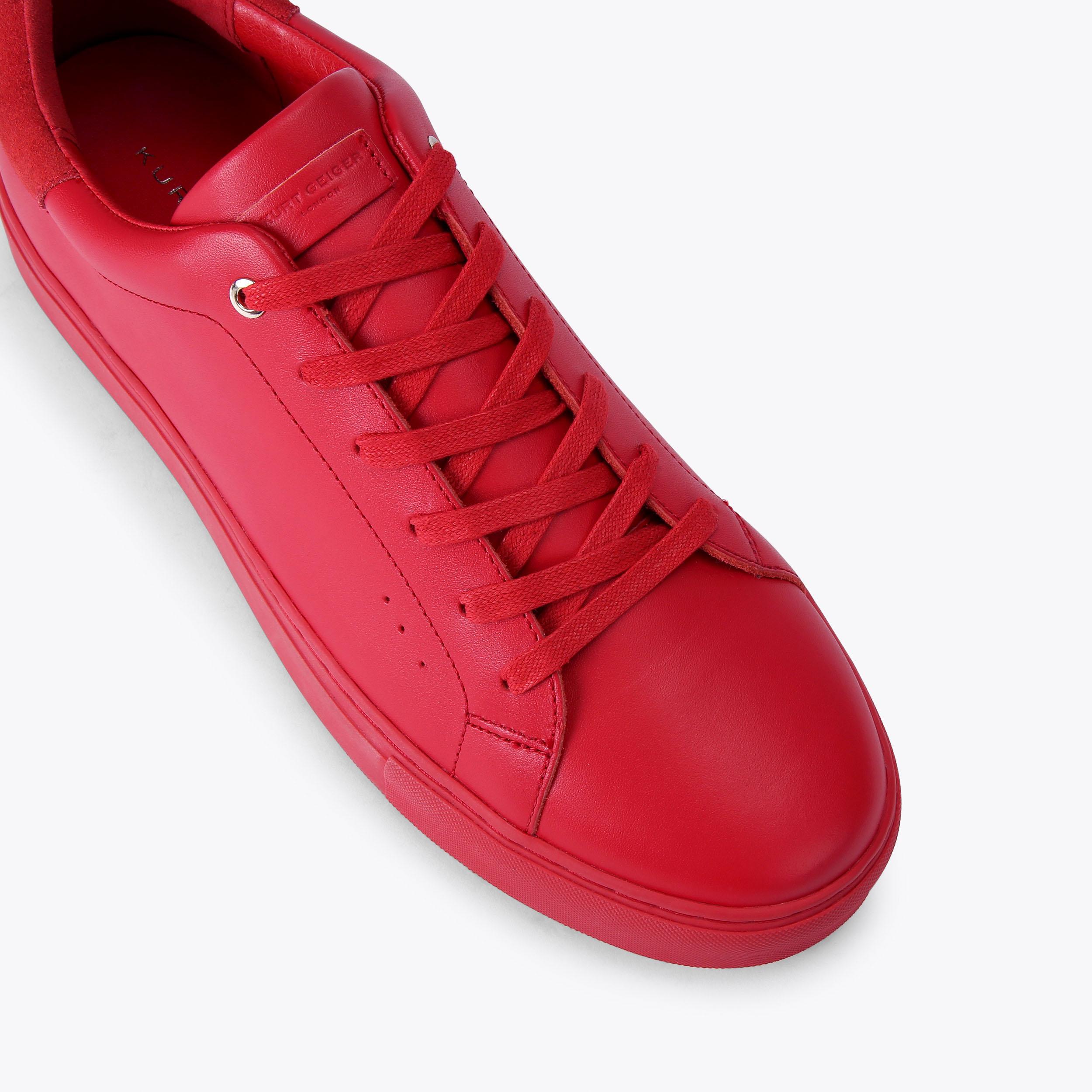 Men\'s Red Athletic Shoes Nike Air Force 1 Low Mens Red Black Athletic Shoes US Size 9  main image 2