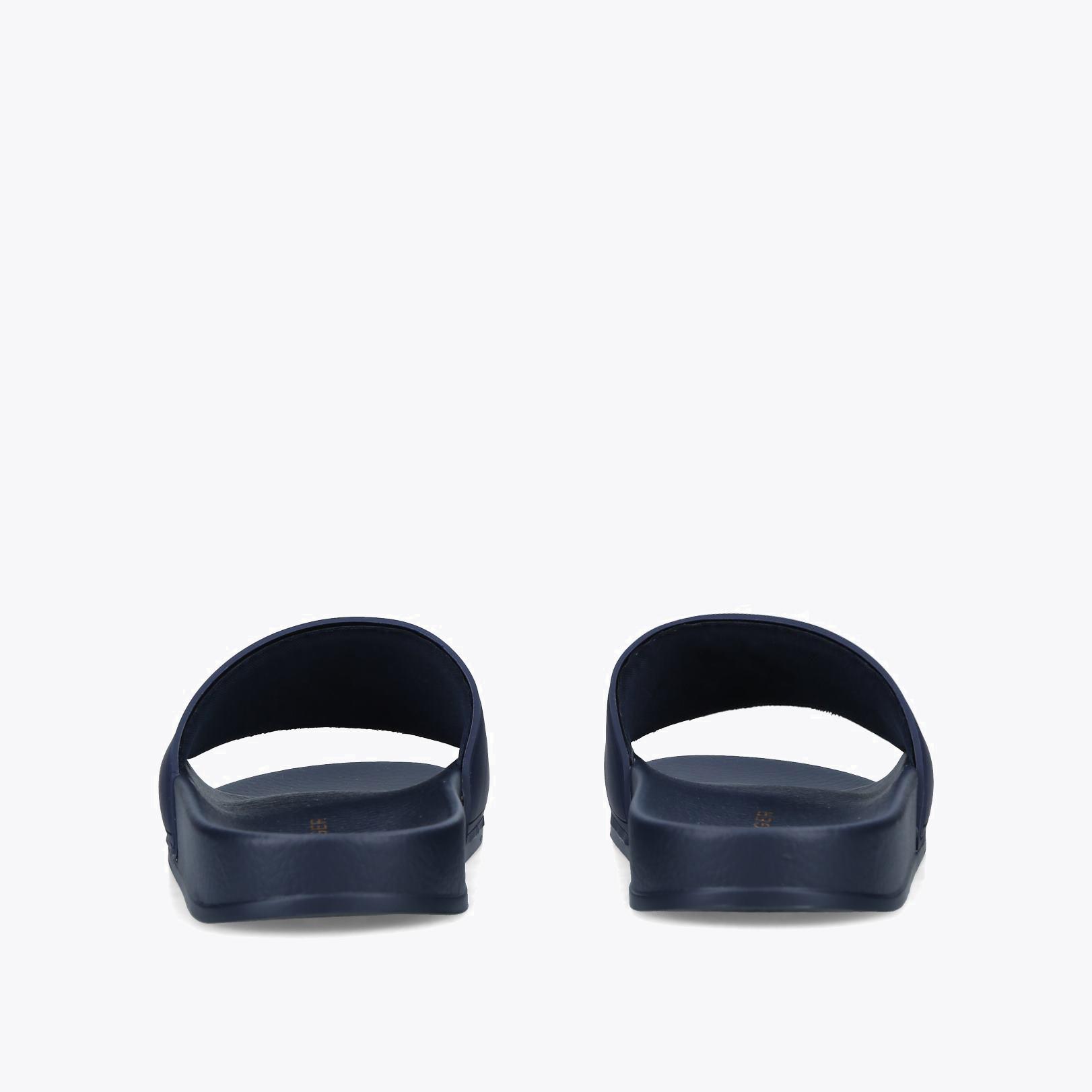 KGL POOL SLIDER MENS Navy Pool Slider by KURT GEIGER LONDON