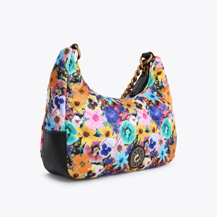 RECYCLED MULTI CROSS BODY Floral Printed Recycled Cross Body Purse