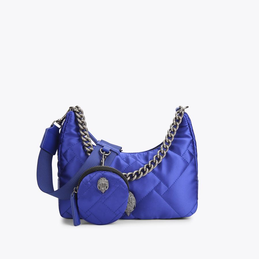 RECYCLED MULTI CROSS BODY Blue Metallic Recycled Cross Body