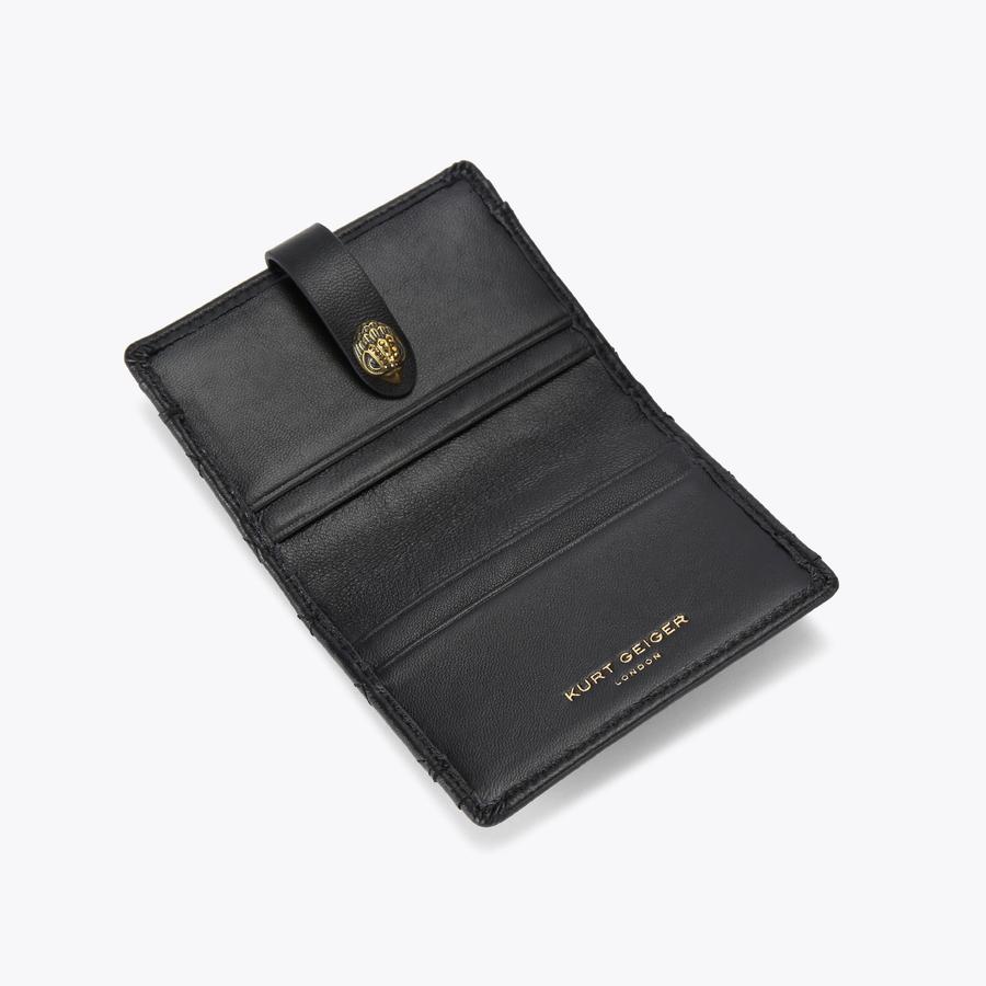 Black Multi Card Holder | Wallets & Card Holders | Kurt Geiger