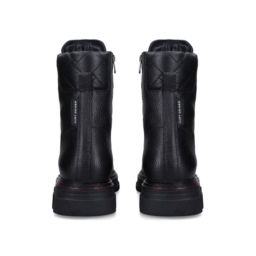 BIRD CUFF MENS Black Lace Up Ankle Boots by KURT GEIGER LONDON