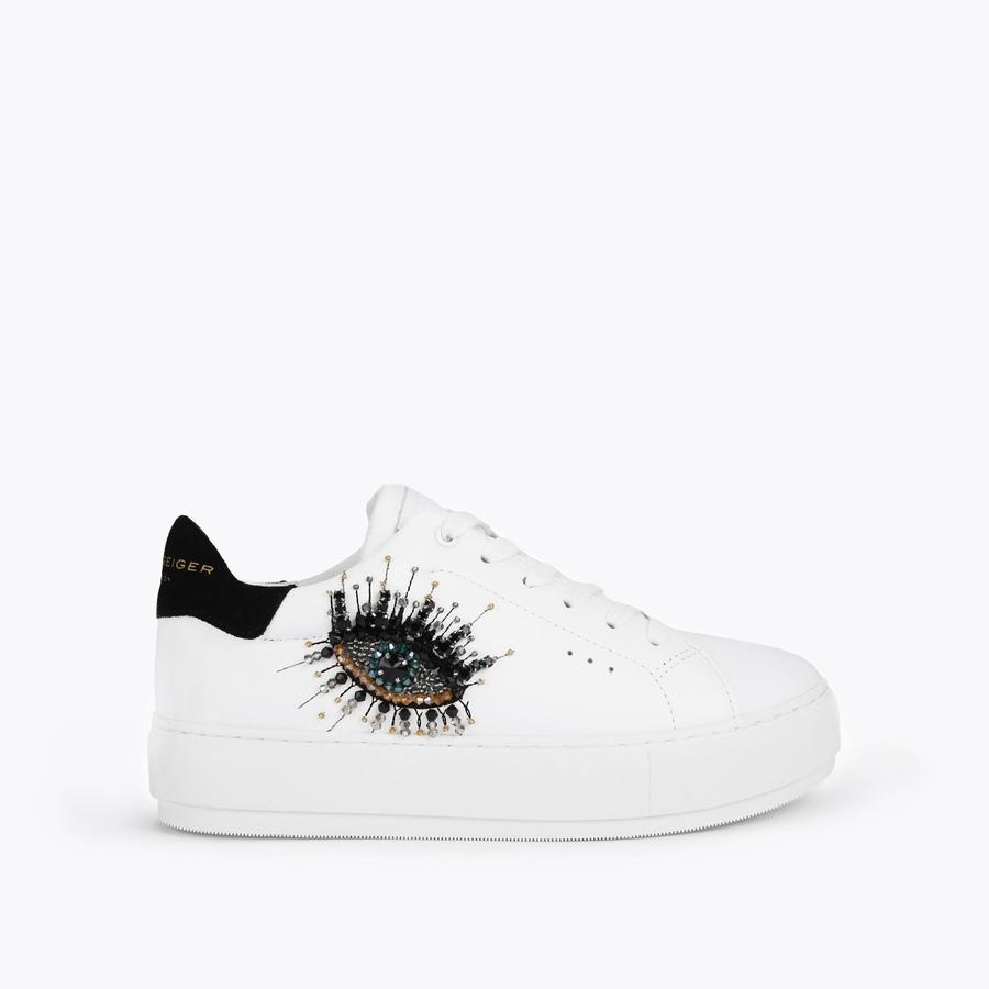 WHITE LANEY EYE by KURT GEIGER LONDON