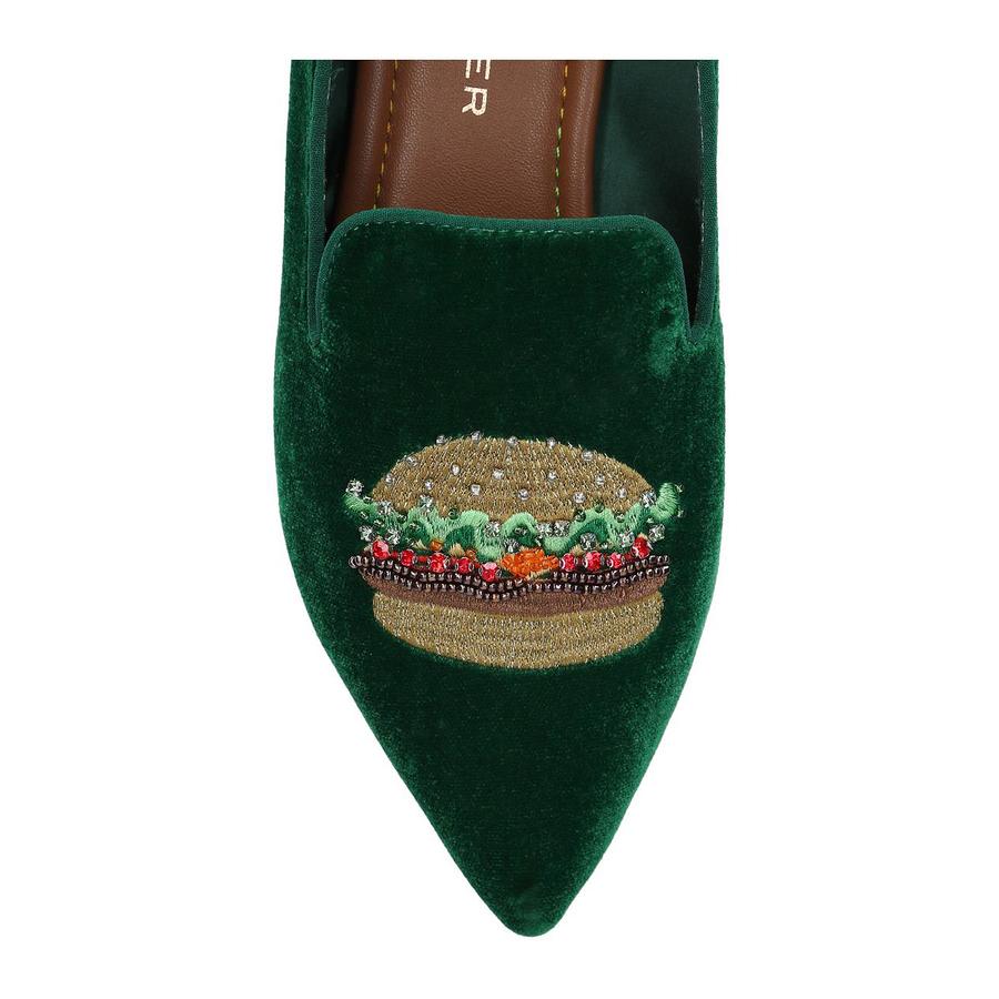 DARK GREEN JUNKFORT LOAFER by KURT GEIGER LONDON