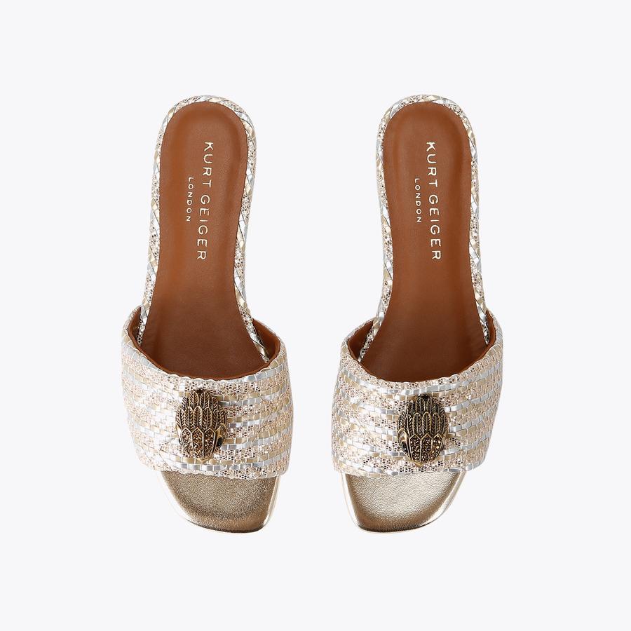 KENSINGTON FLAT SANDAL Flat Slip On Sandal by KURT GEIGER LONDON