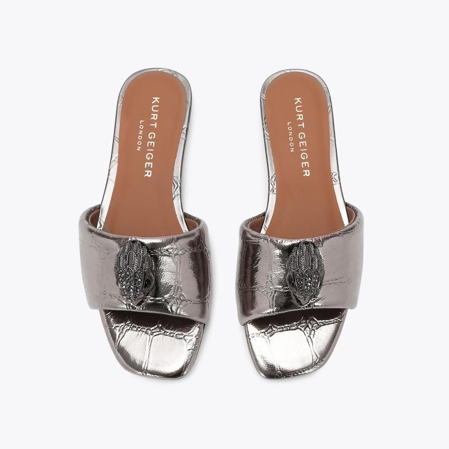 MW KENSINGTON FLAT SANDAL Rainbow Slip On Sandals by KURT