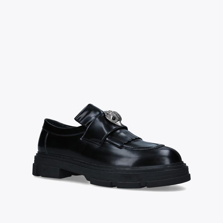 BIRD EAGLE LOAFER MENS Black Eagle Loafer by KURT GEIGER LONDON