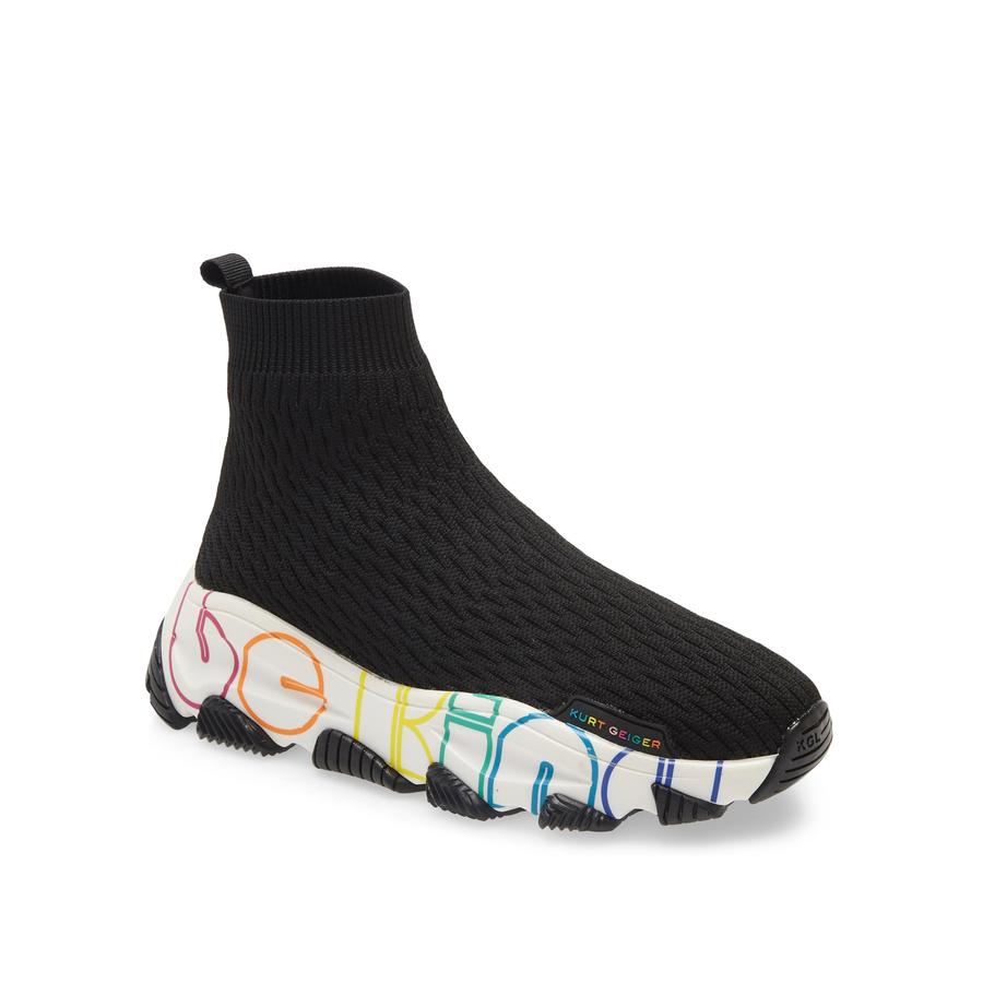 Kurt Geiger London lettie knit sock hot sneakers