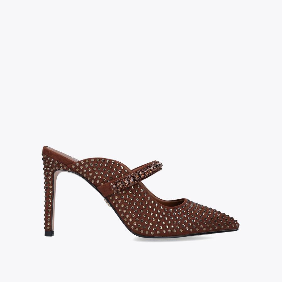 Kurt fashion geiger embellished heels