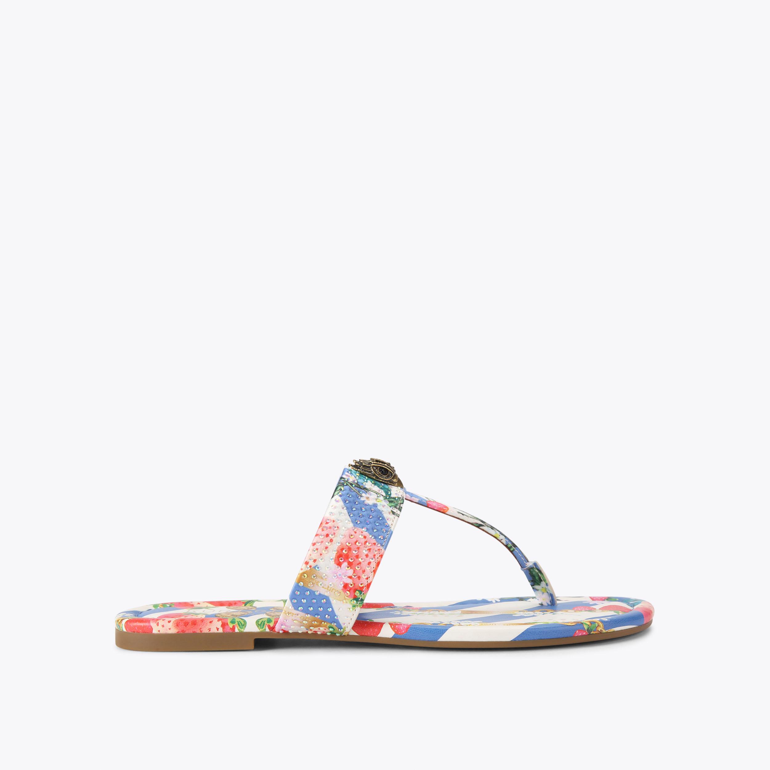 LANEY FLOWER Floral Lace Up Sneaker by KURT GEIGER LONDON