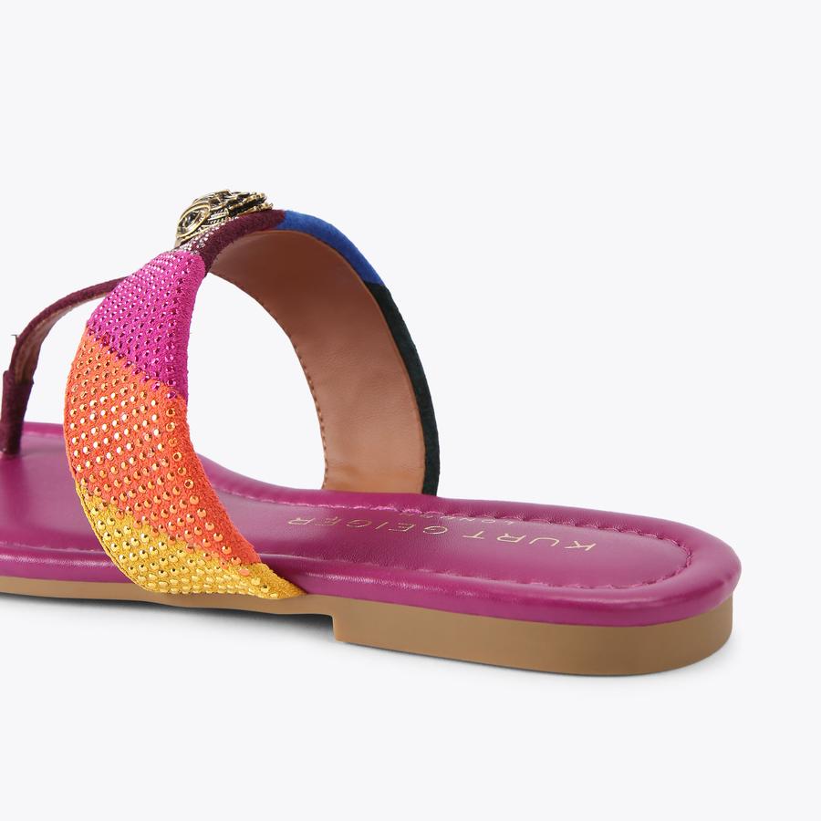 シューズ・サンダルその他 Alibi Sandals Pink KENSINGTON T-BAR SANDAL Pink t-bar by KURT GEIGER LONDON