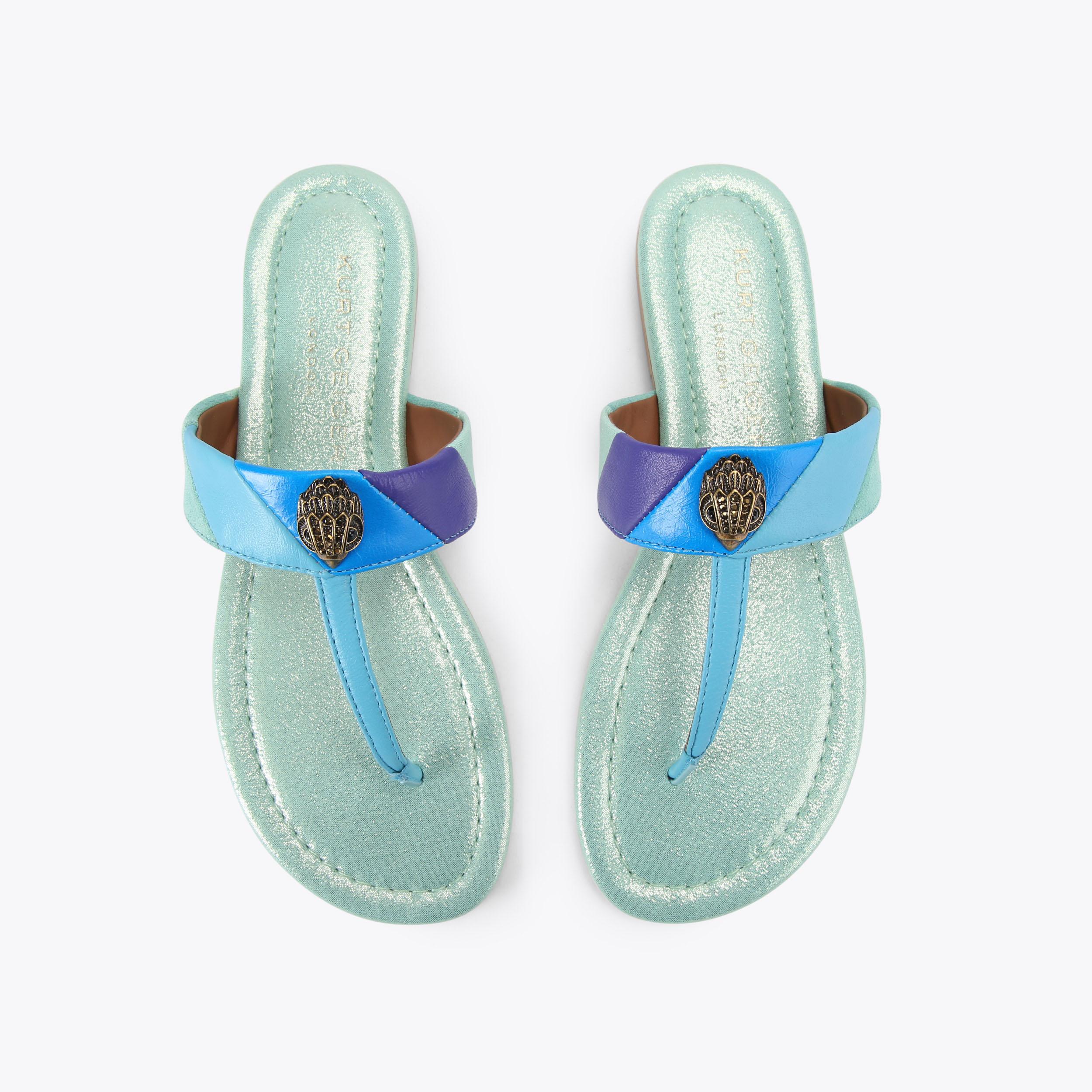 KENSINGTON T-BAR SANDAL Blue Kensington T-Bar Sandal by Kurt