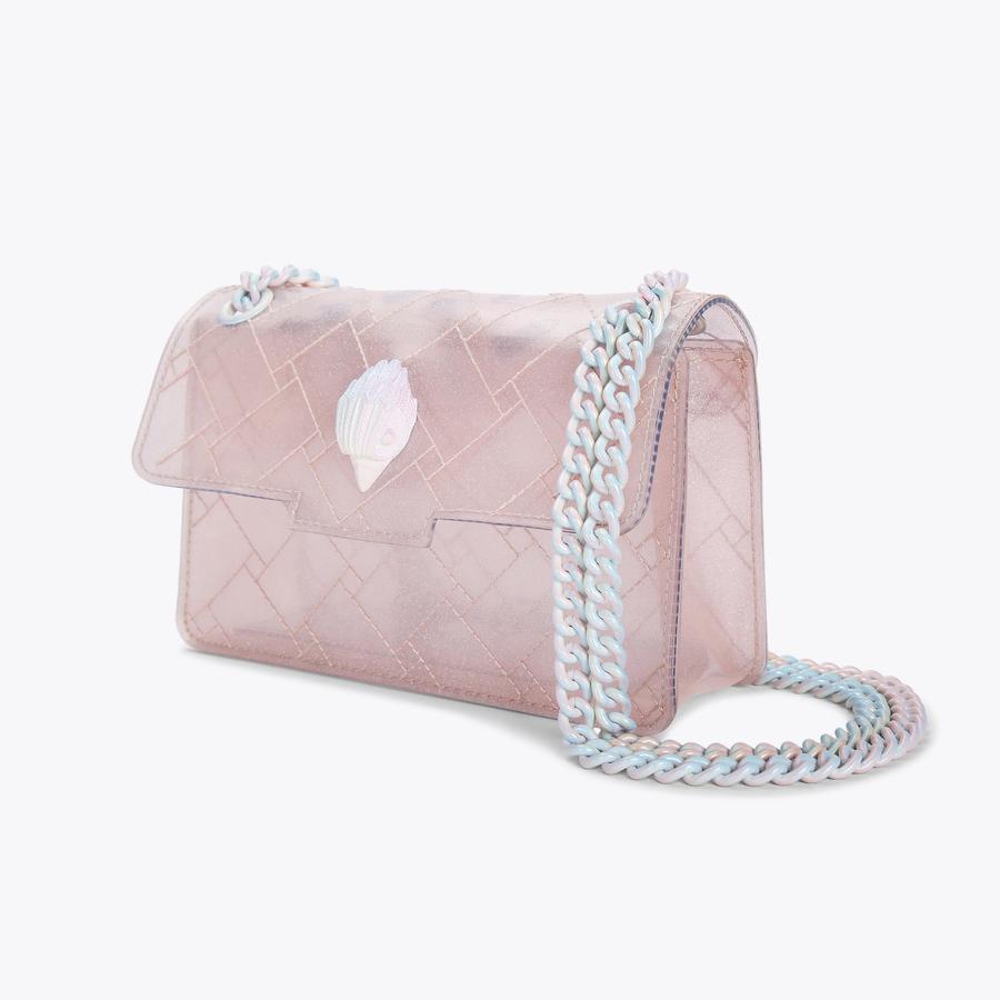 Mini kensington transparent shoulder bag hotsell
