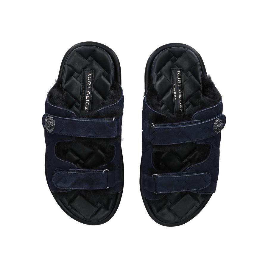 NAVY ORSON SLIDE MENS by KURT GEIGER LONDON