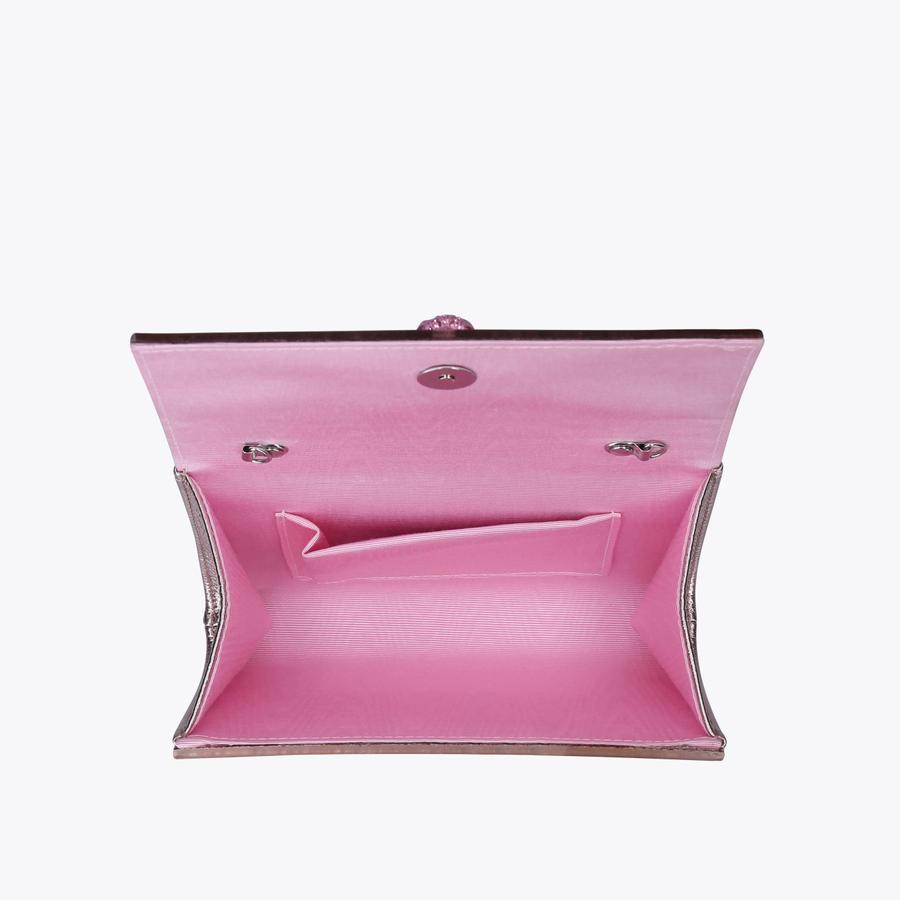 PINK PARTY EAGLE CLUTCH DRENCH by KURT GEIGER LONDON