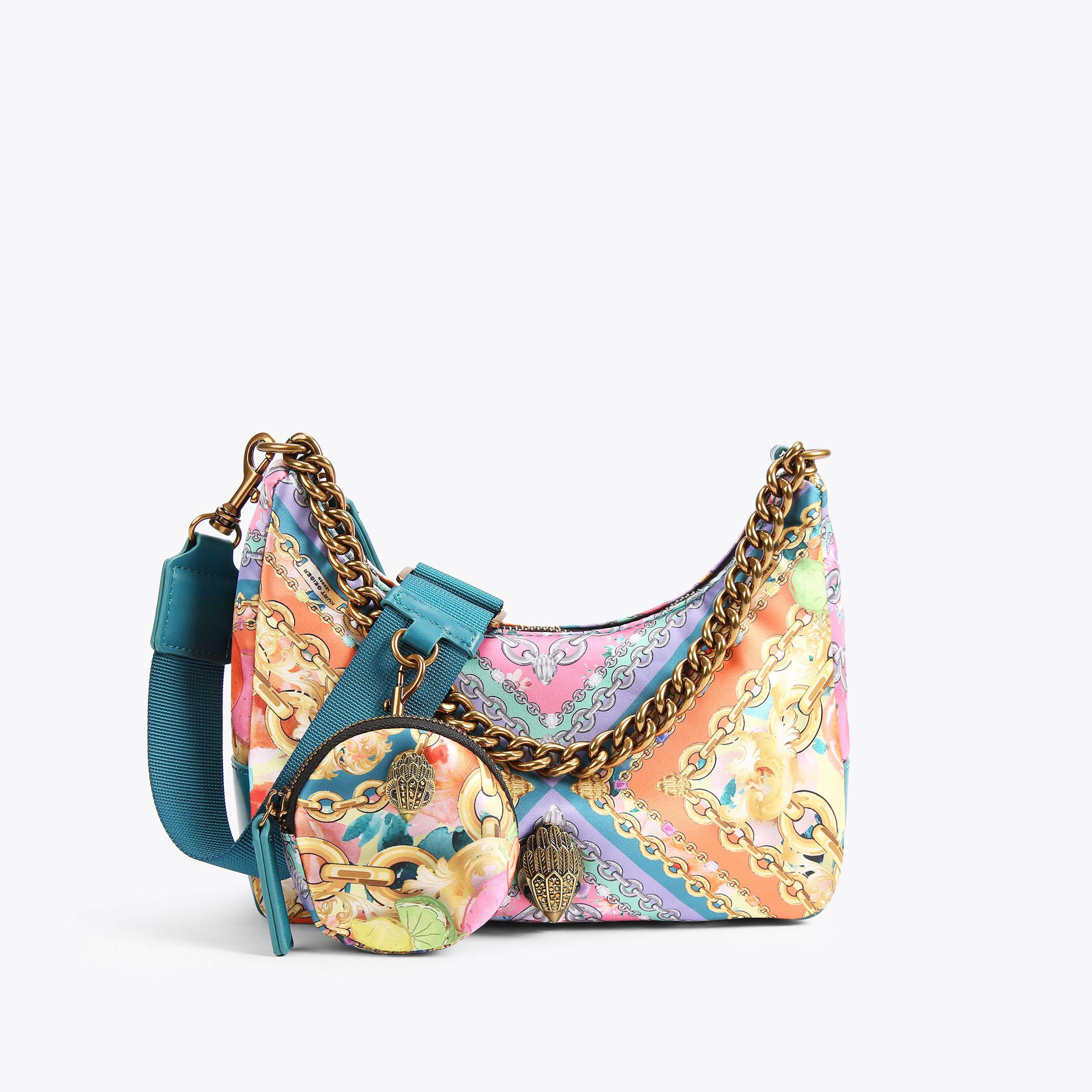RECYCLED MULTI CROSS BODY Orange Bag by KURT GEIGER LONDON