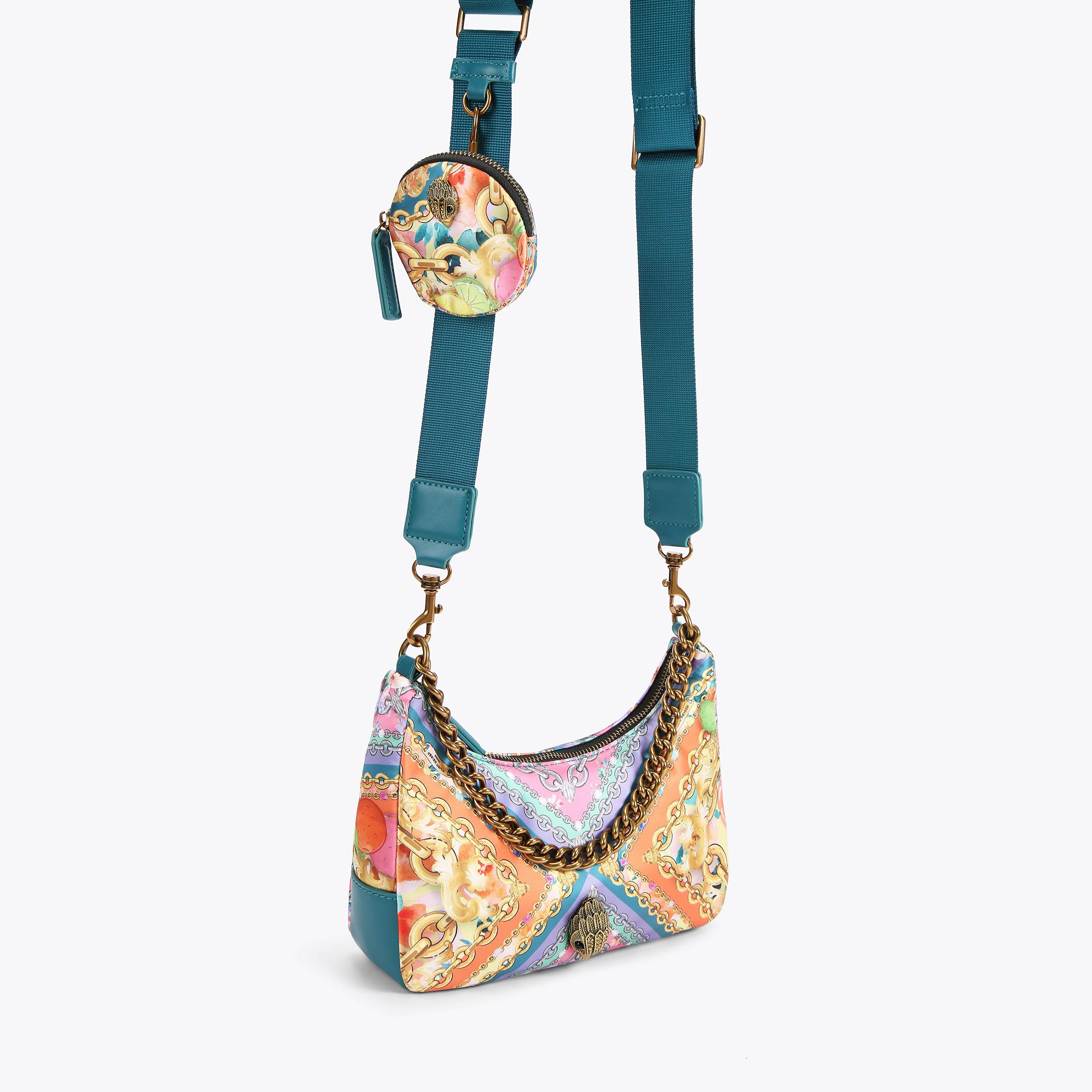 RECYCLED MULTI CROSS BODY Orange Bag by KURT GEIGER LONDON