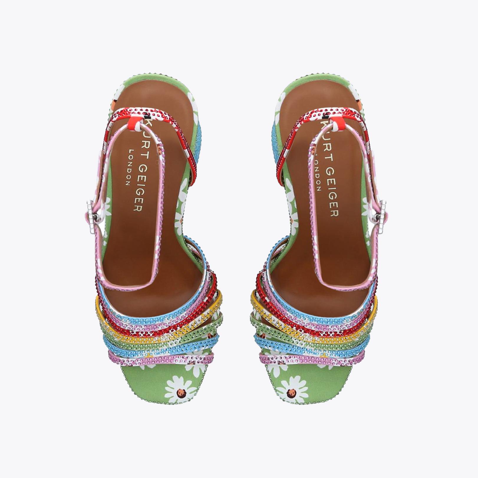 women's kirra floral beaded platform dress sandals PIERRA SANDAL Platform High Heels by KURT GEIGER LONDON size:S - UK 8-10 Monki super soft maxi Long - Dresses - Clothing Black kirra Upgrade your style game