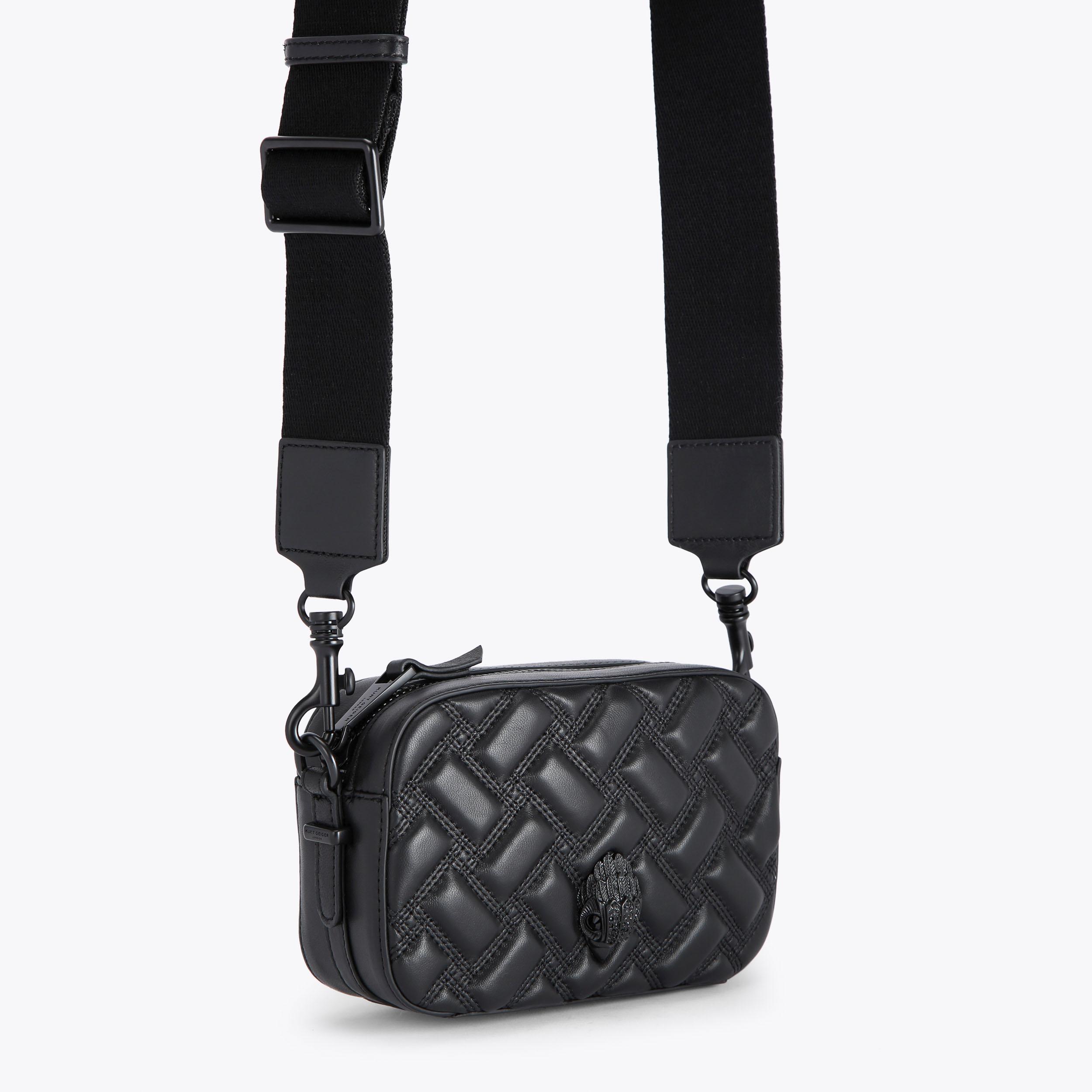 caviar quilted extra mini coco handle flap black