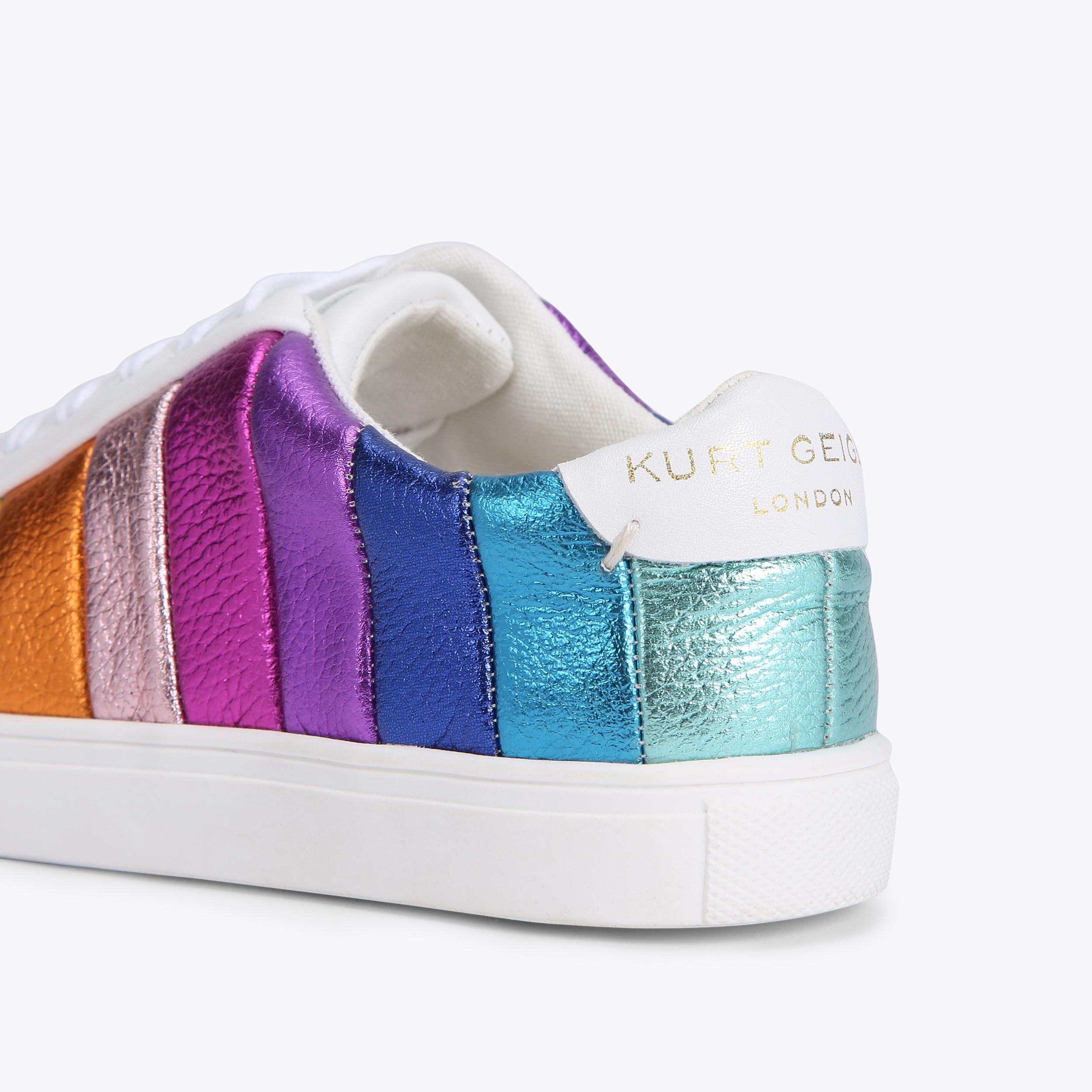 Kurt Geiger buy rainbow sneakers