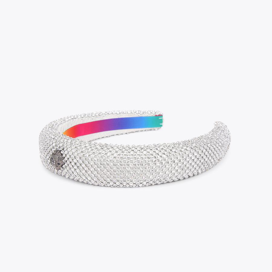 CRYSTAL HEADBAND Silver Crystal Eagle Headband by KURT GEIGER LONDON