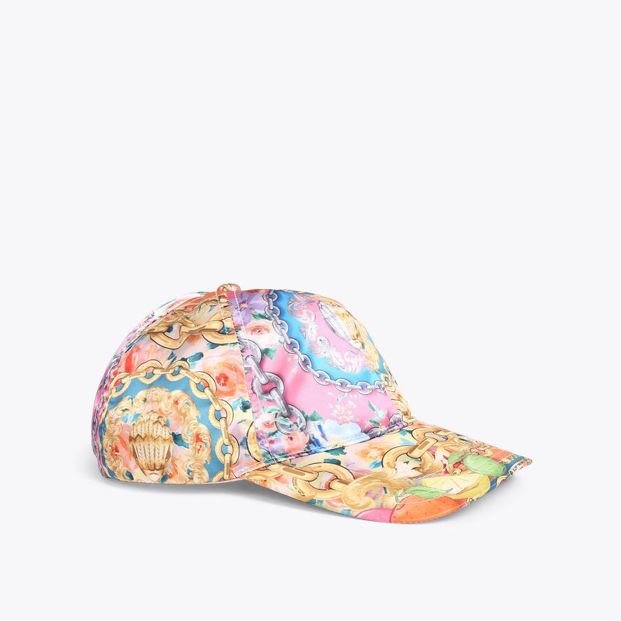 PATCHWORK CAP Satin Baseball Cap by KURT GEIGER LONDON