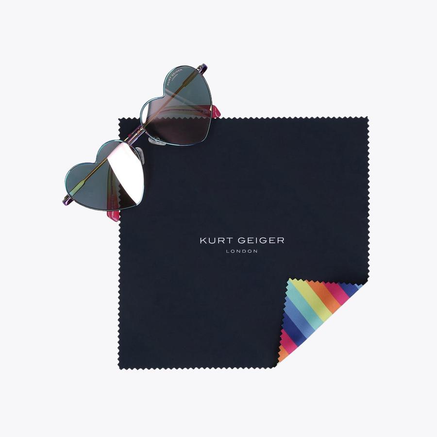 METAL HEART SUNGLASSES Metal Heart Shaped Sunglasses by KURT