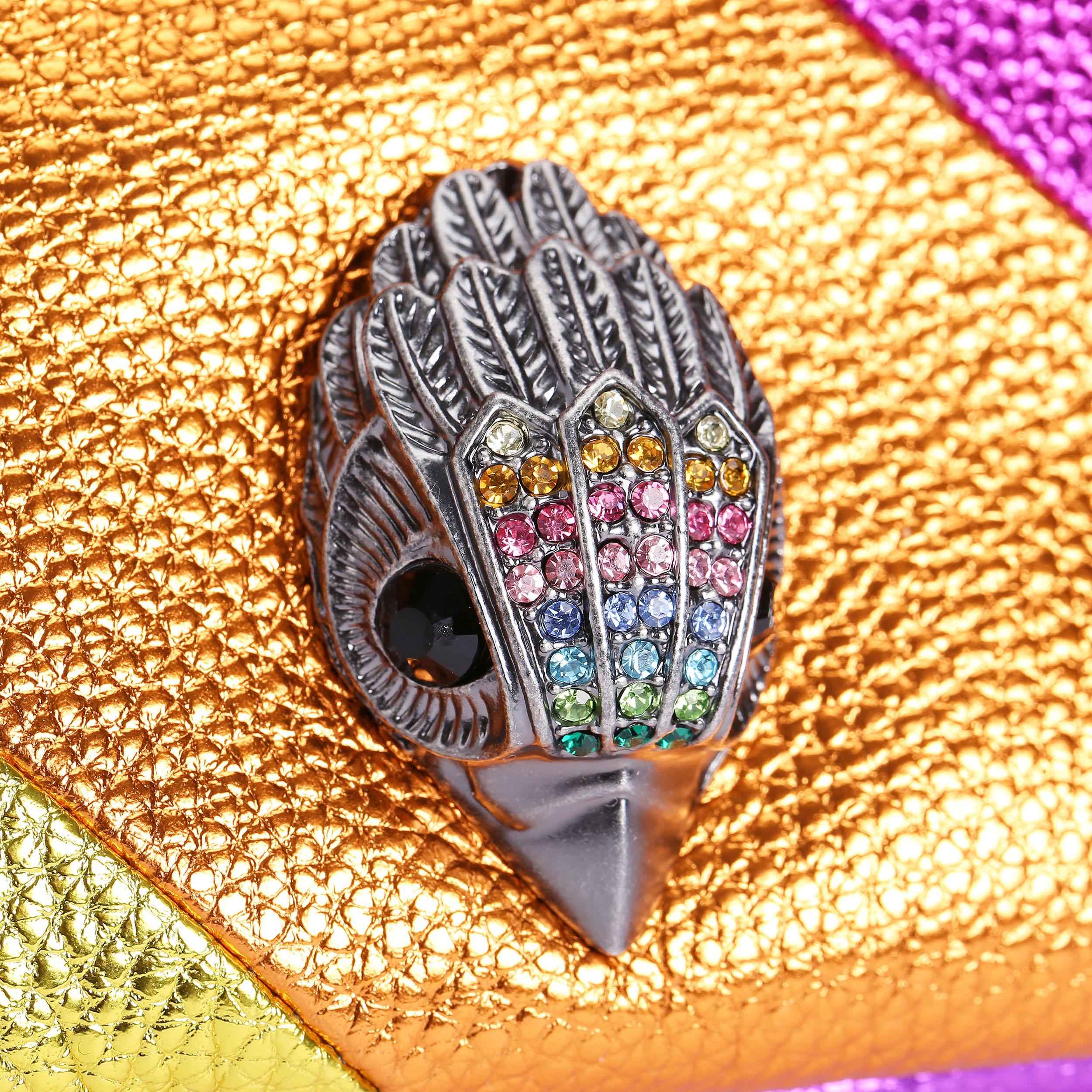 Kurt Geiger London Wide Stretch Back Rainbow Belt Kurt Geiger London Wide Stretch Back Rainbow Belt main image 3