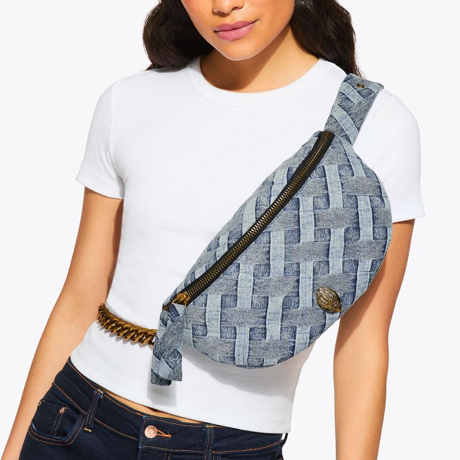 Denim waist bag hotsell