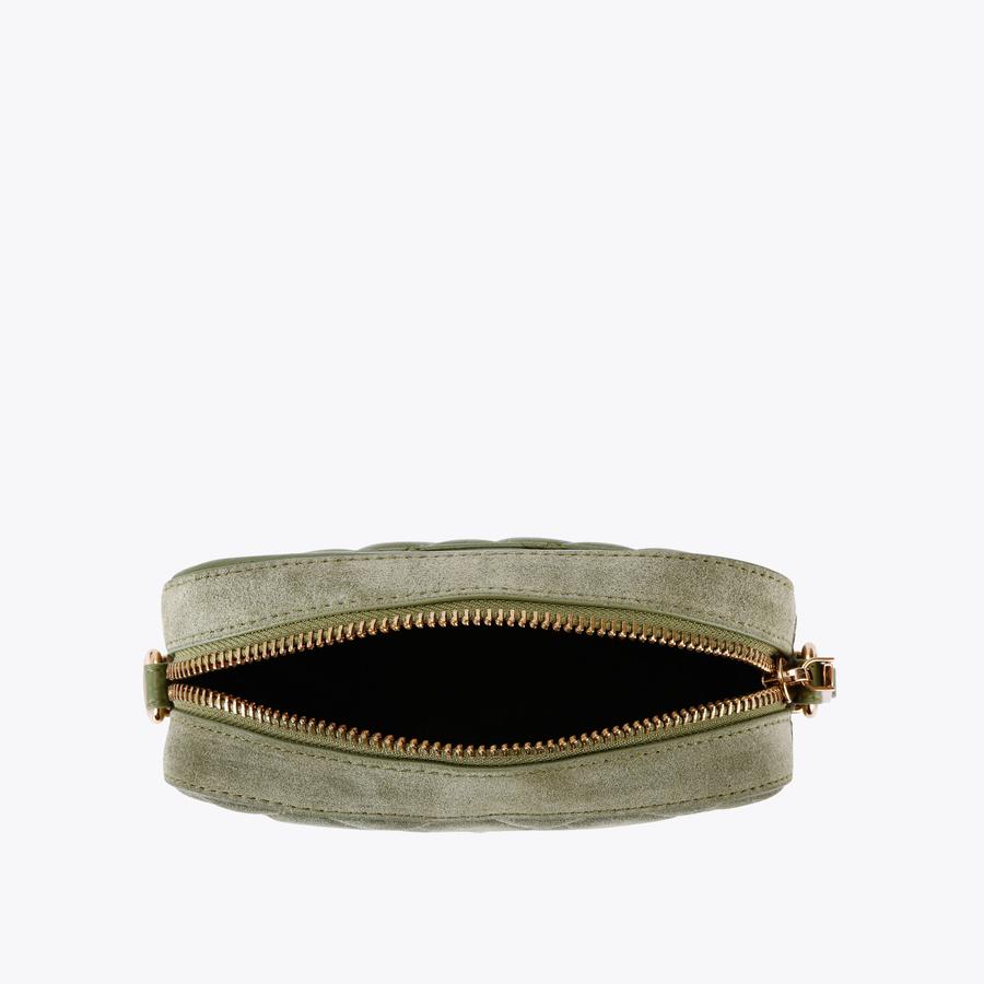 KENSINGTON SM CAMERA BAG Khaki Camera Purse by KURT GEIGER LONDON