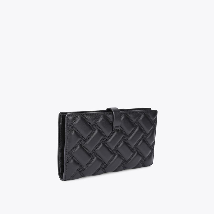 Leather Soft Black Wallet by Kurt Geiger London | Kurt Geiger