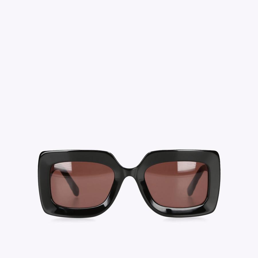 KENSINGTON SUNGLASSES Black Acetate Sunglasses by KURT 