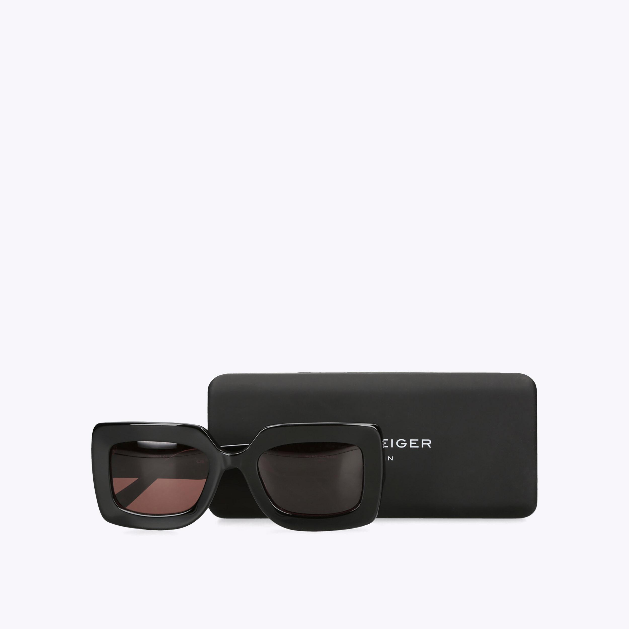 KENSINGTON SUNGLASSES Black Acetate Sunglasses by KURT  display picture 1