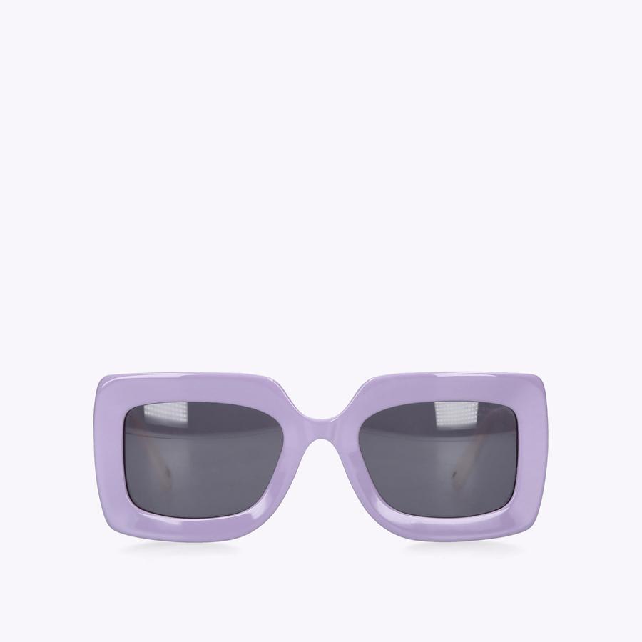 Kurt Geiger Dark Purple Sunglasses KENSINGTON SUNGLASSES Purple Acetate Sunglasses by KURT  main image 3