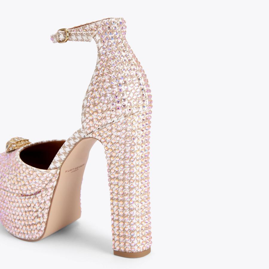 Kerry.G PSA9 63枚 Chelsea Flatform Sandal Blue - Women's Sandals | Kurt Geiger